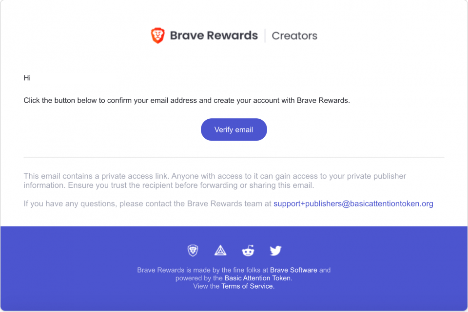 brave驗證信箱