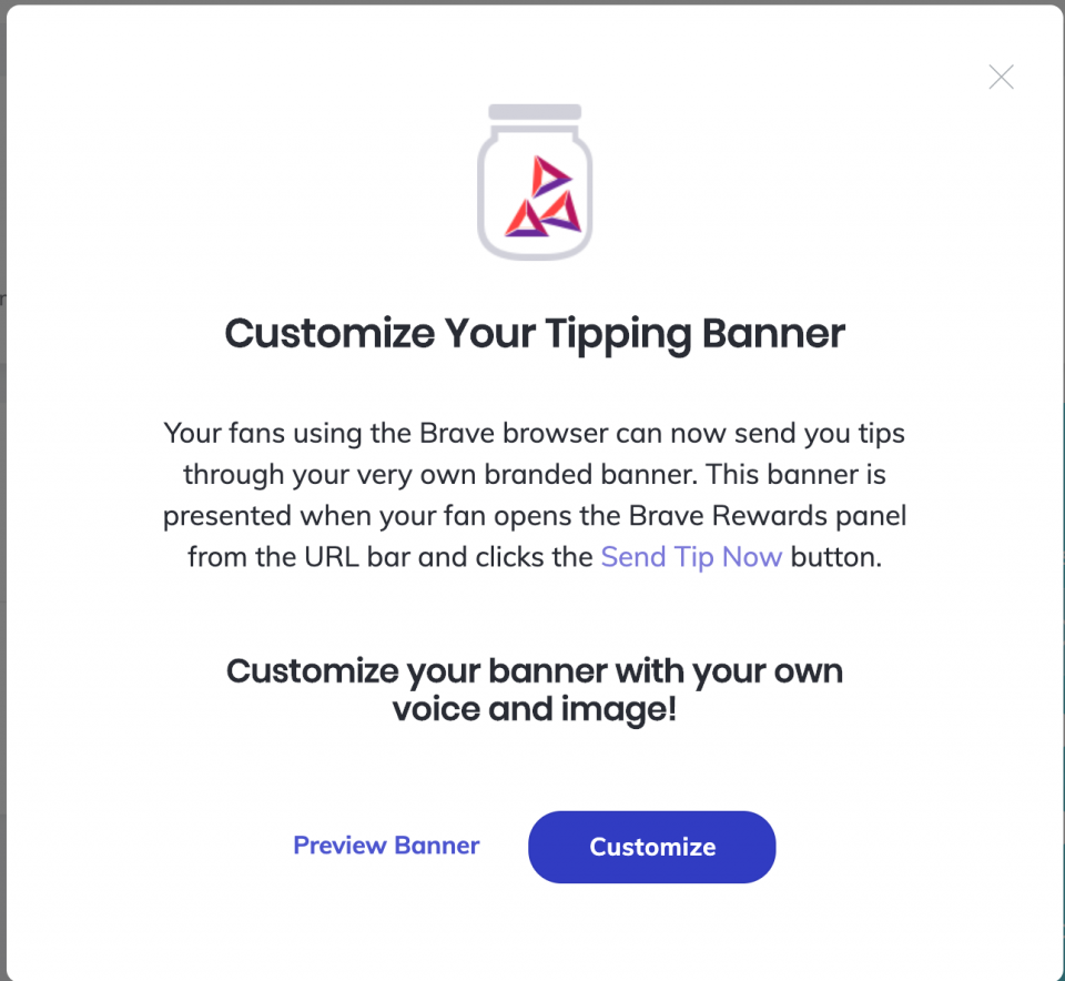 brave客製化tipping banner