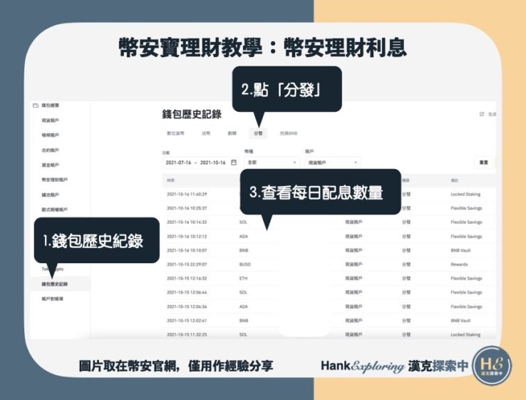 【幣安寶理財教學】幣安寶利息查詢
