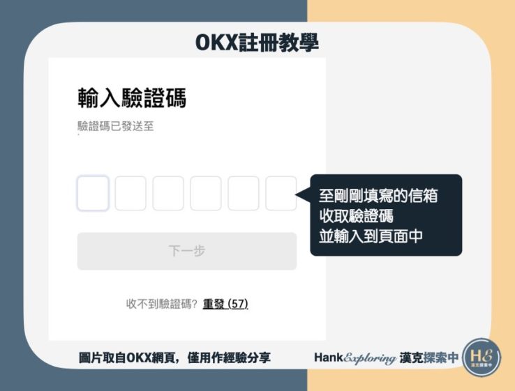 【OKEx註冊教學】step3：完成信箱驗證