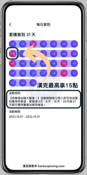 【Yahoo奇摩APP】奇摩值任務：每日簽到(圖2)