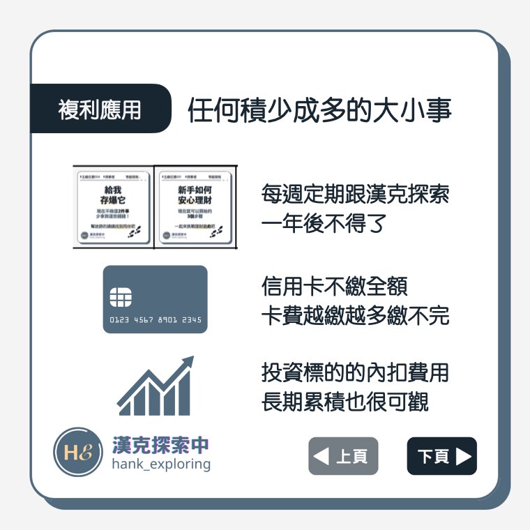 【複利思維與應用】長期累積效果都很可怕