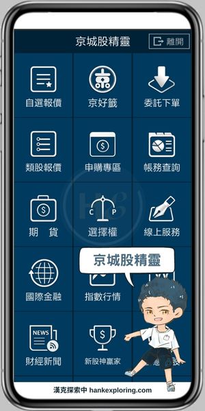 京城股精靈介面介紹