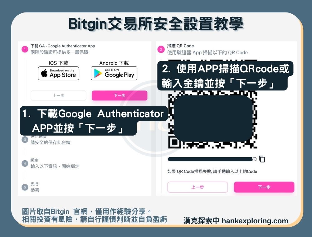 【Bitgin交易所註冊】安全設置教學