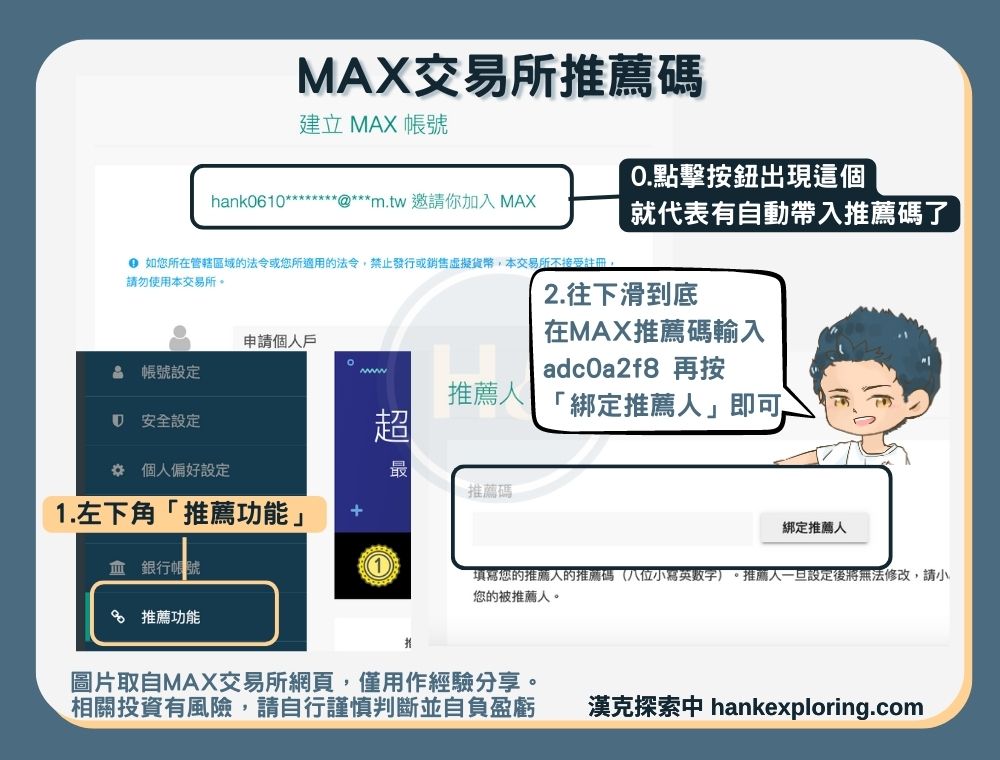 MAX交易所推薦碼