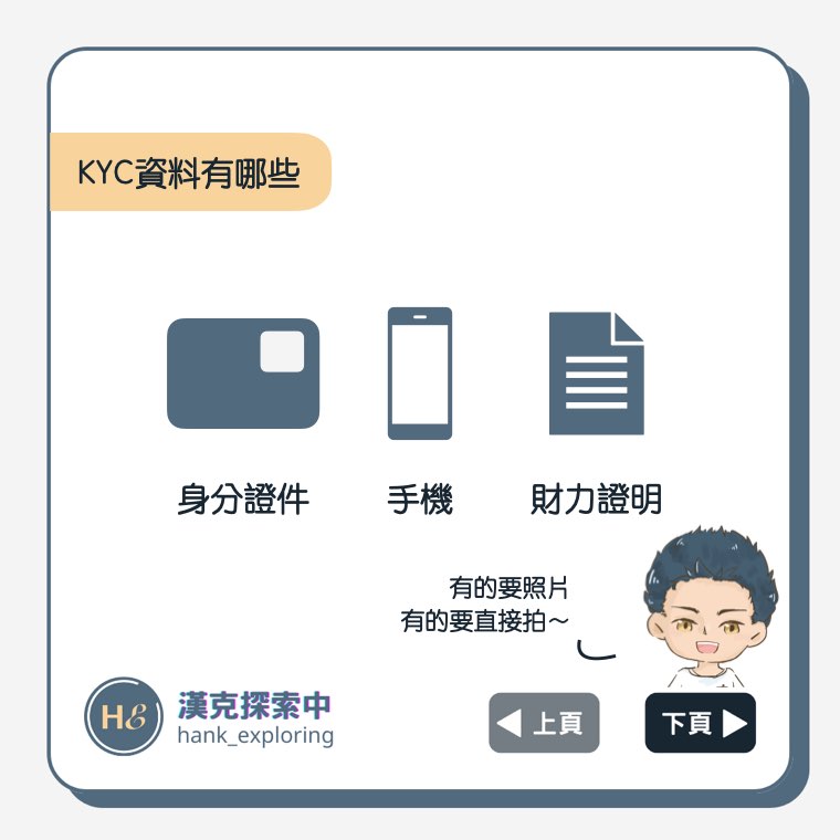 KYC常見資料