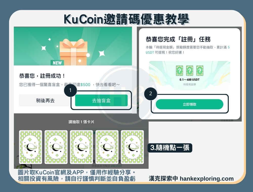 KuCoin推薦碼盲盒抽取