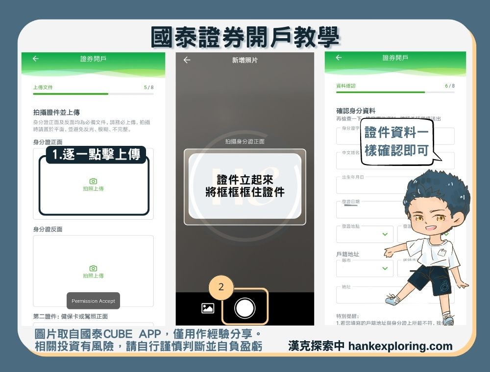 步驟三：證件拍照上傳