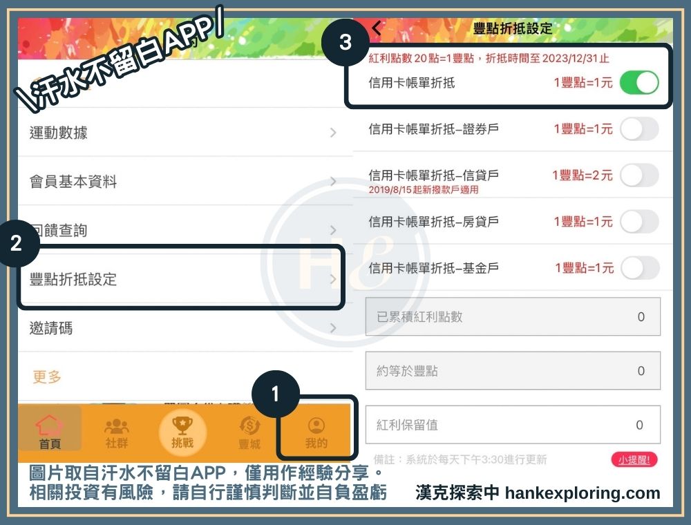 永豐Sport卡豐點兌換教學