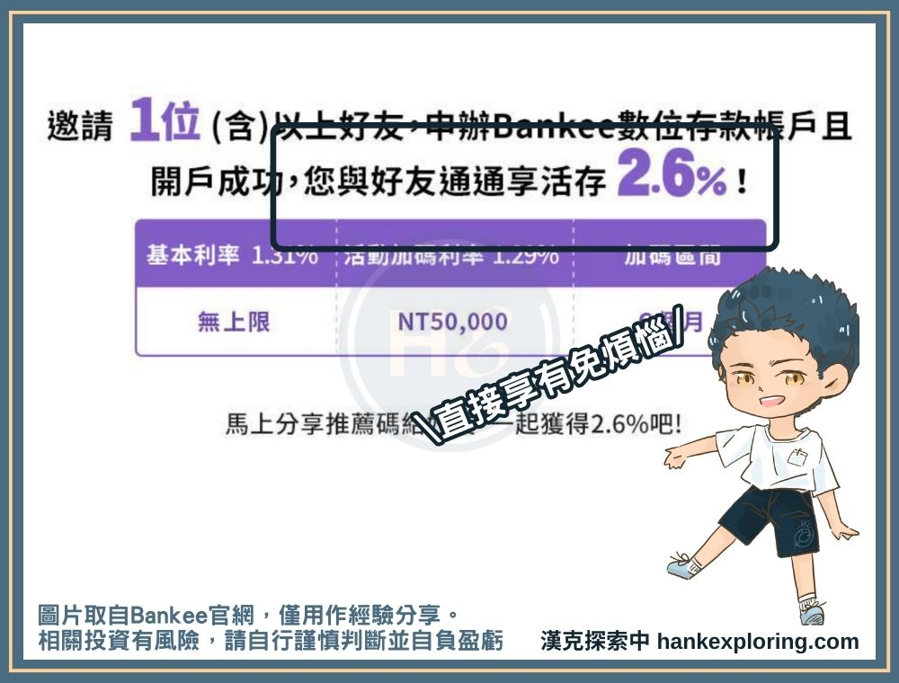 Bankee 推薦碼優惠是什麼