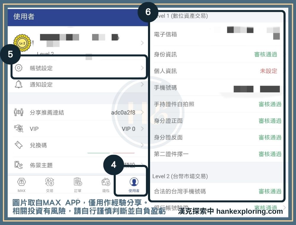 MAX 交易所身份驗證教學