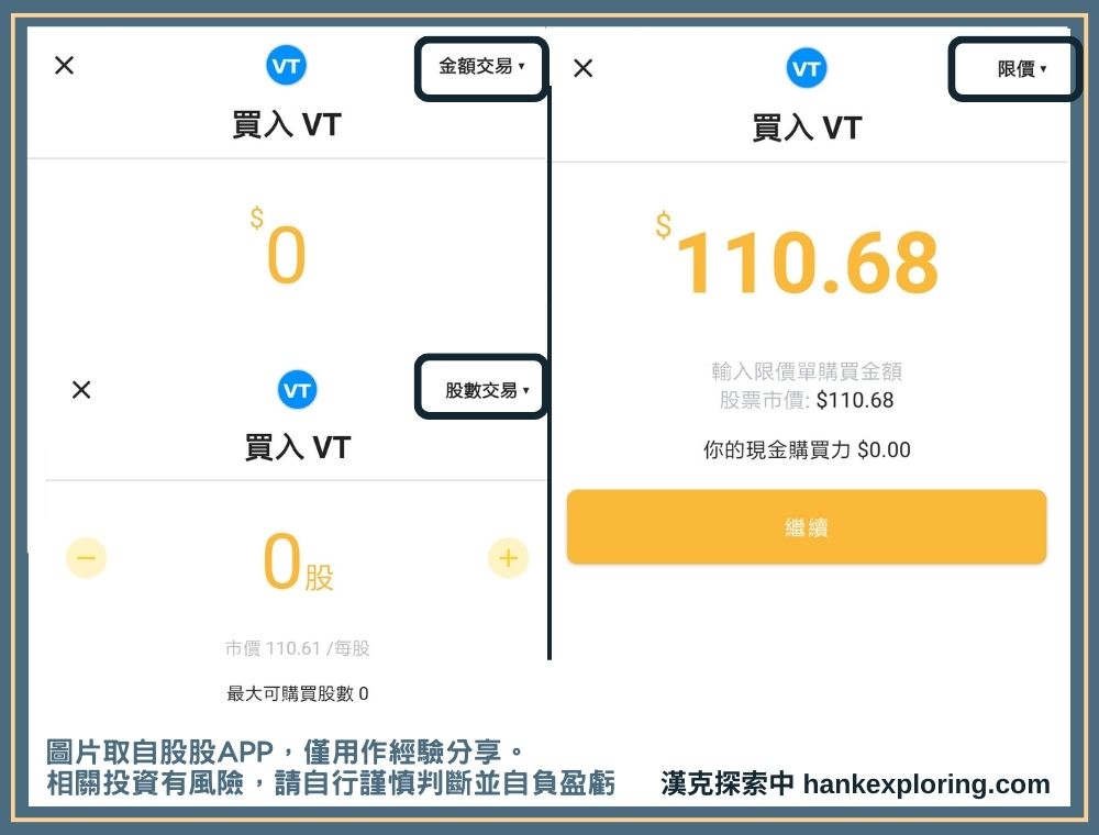股股 APP 多種下單模式