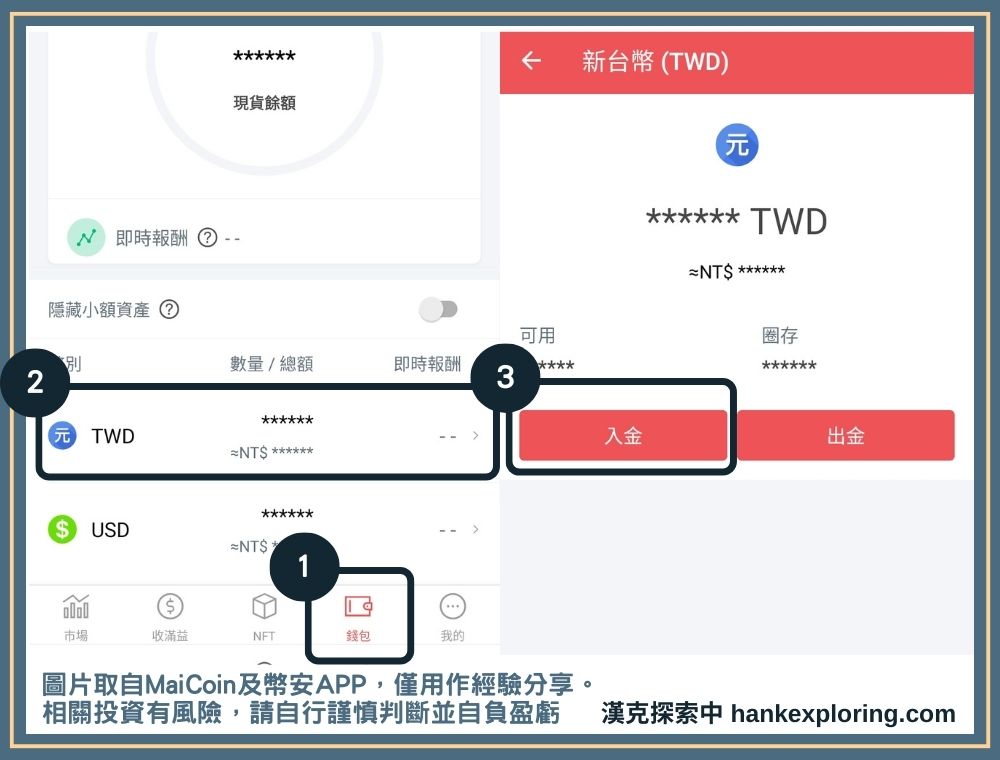 MaiCoin 轉幣安教學!4 步驟帶你把 USDT 從 MaiCoin 轉到幣安 - Binance, MaiCoin, 加密貨幣轉帳, 投資新手, 教學 - 新手理財的領路者 入金台幣到 MaiCoin