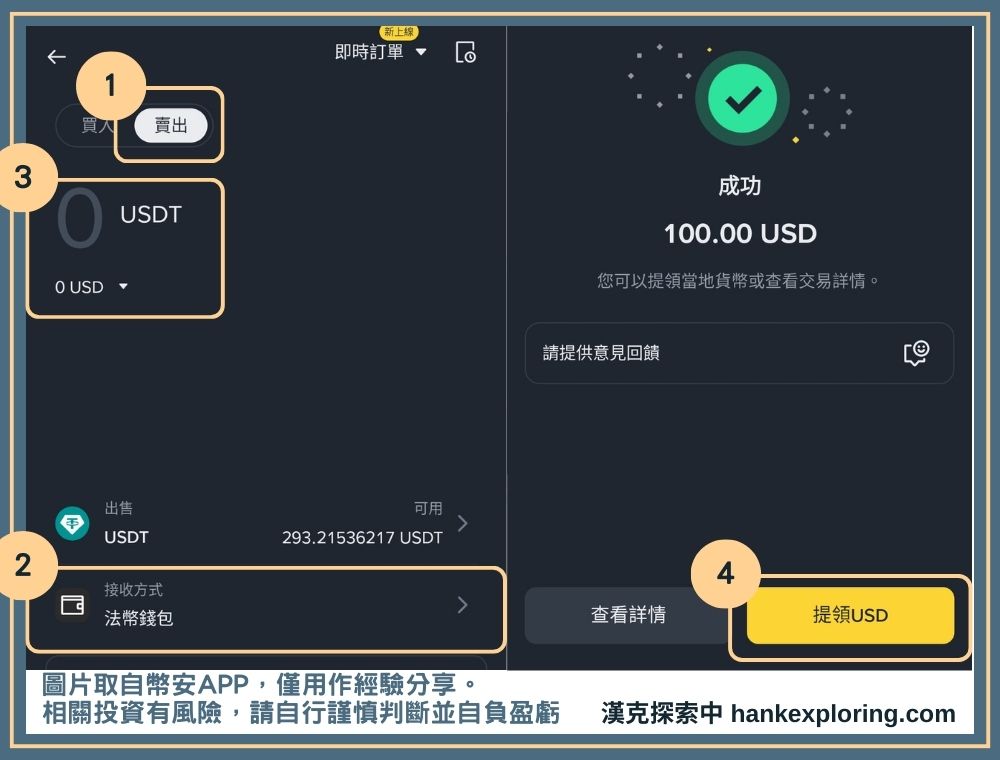 幣安出金賣幣教學:3 種提現成台幣、美金的方法,手續費比較 - Binance, 加密貨幣出金, 加密貨幣轉帳, 投資平台, 投資新手, 教學 - 新手理財的領路者 在幣安申請提領美金